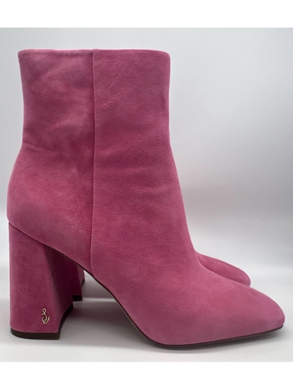 SAM EDELMAN Codie Suede Block Heel Ankle boot